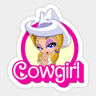 COWGIRL Sticker